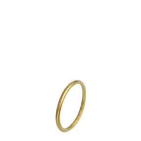 18K Gold Fine 1.8mm Round Band