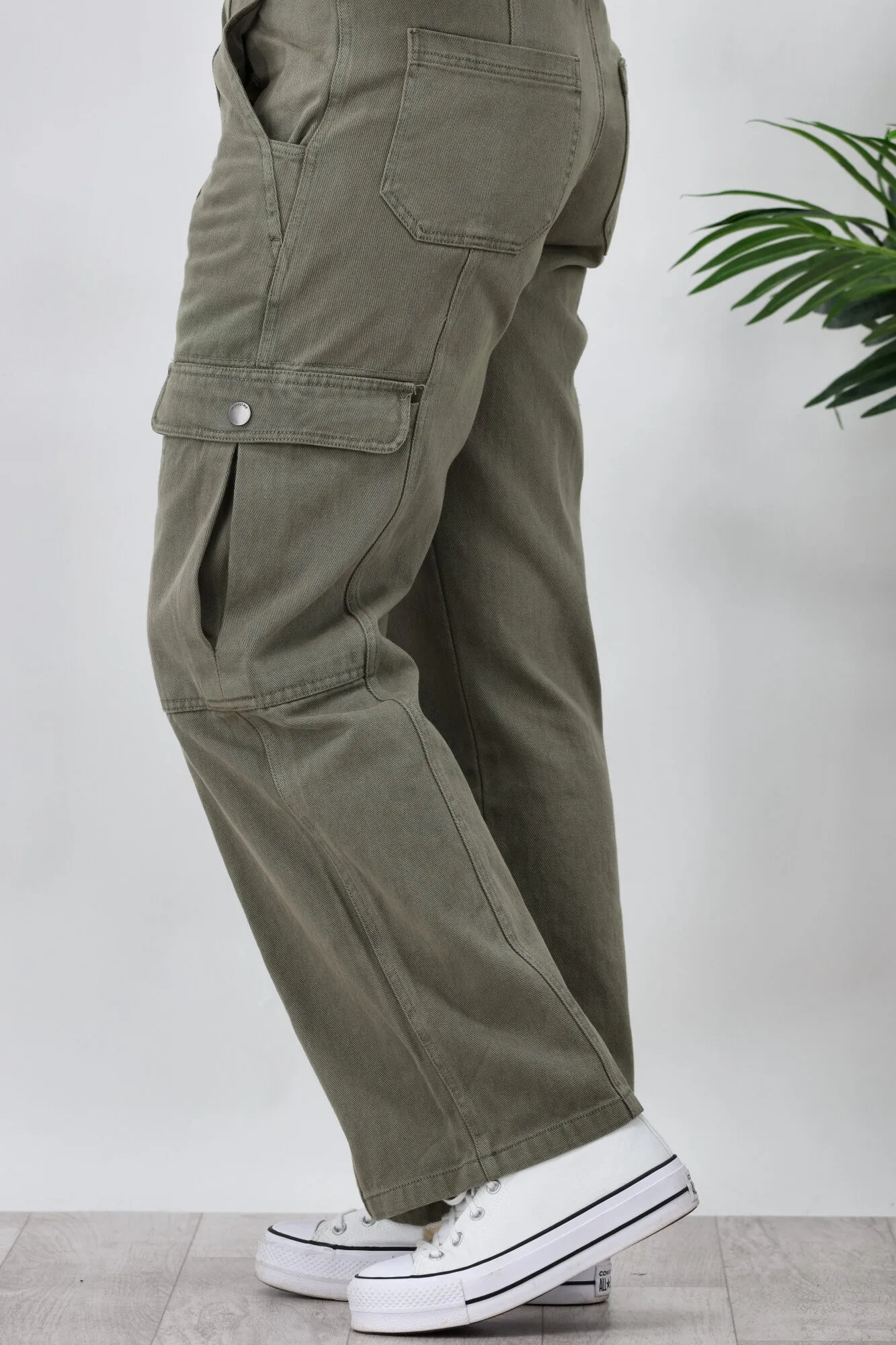 All About Eve Stevie Cargo Pant Khaki