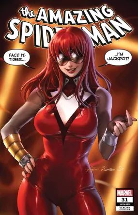 AMAZING SPIDER-MAN 31 MARY JANE AS JACKPOT LEIRIX HOMAGE VARIANT