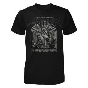 Anthrax Spreading The Disease Vintage Reprint T-Shirt