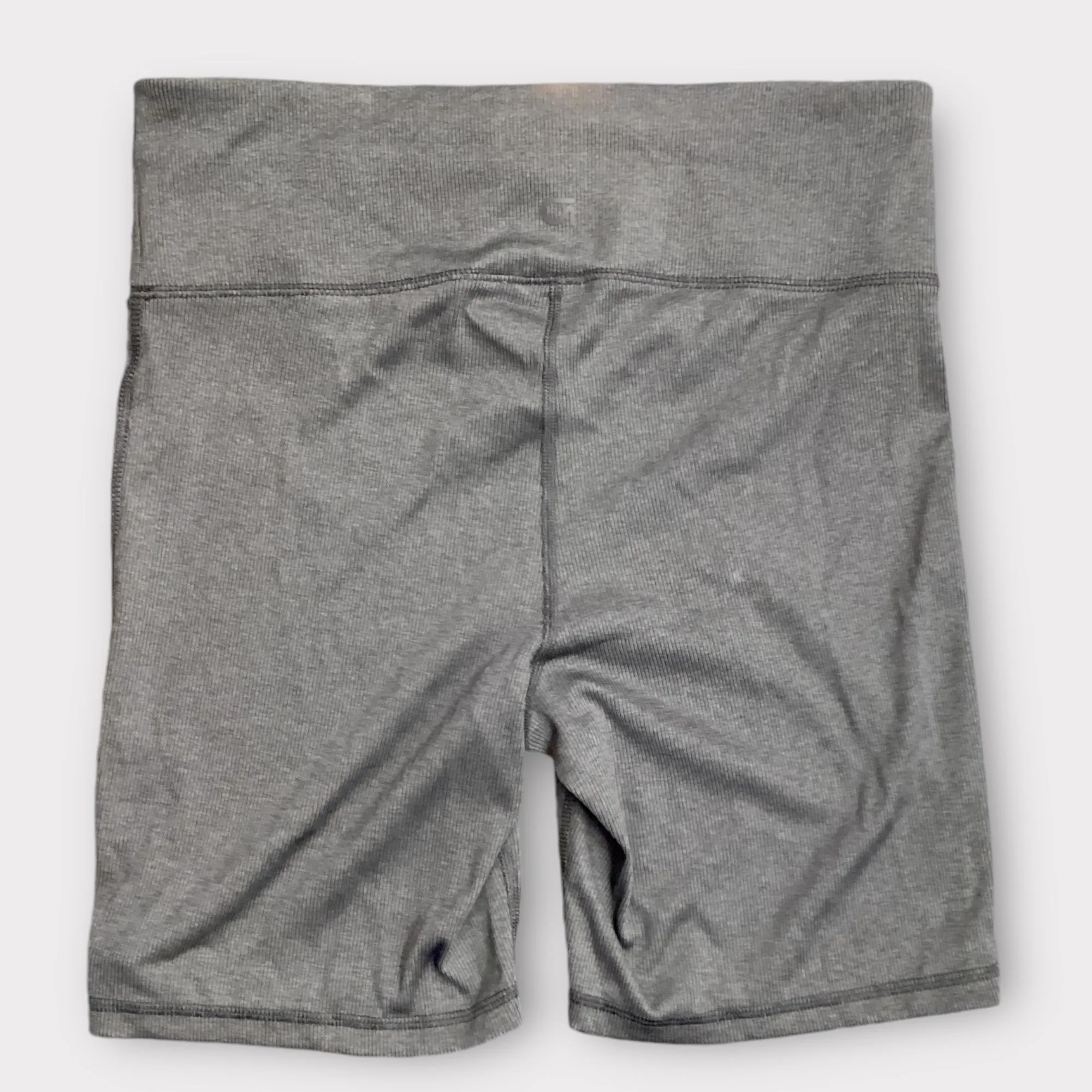 Athletic Shorts By Gapfit In Grey, Size: L