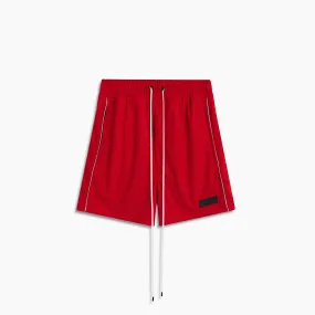 b-ball mesh gym short / red   3M