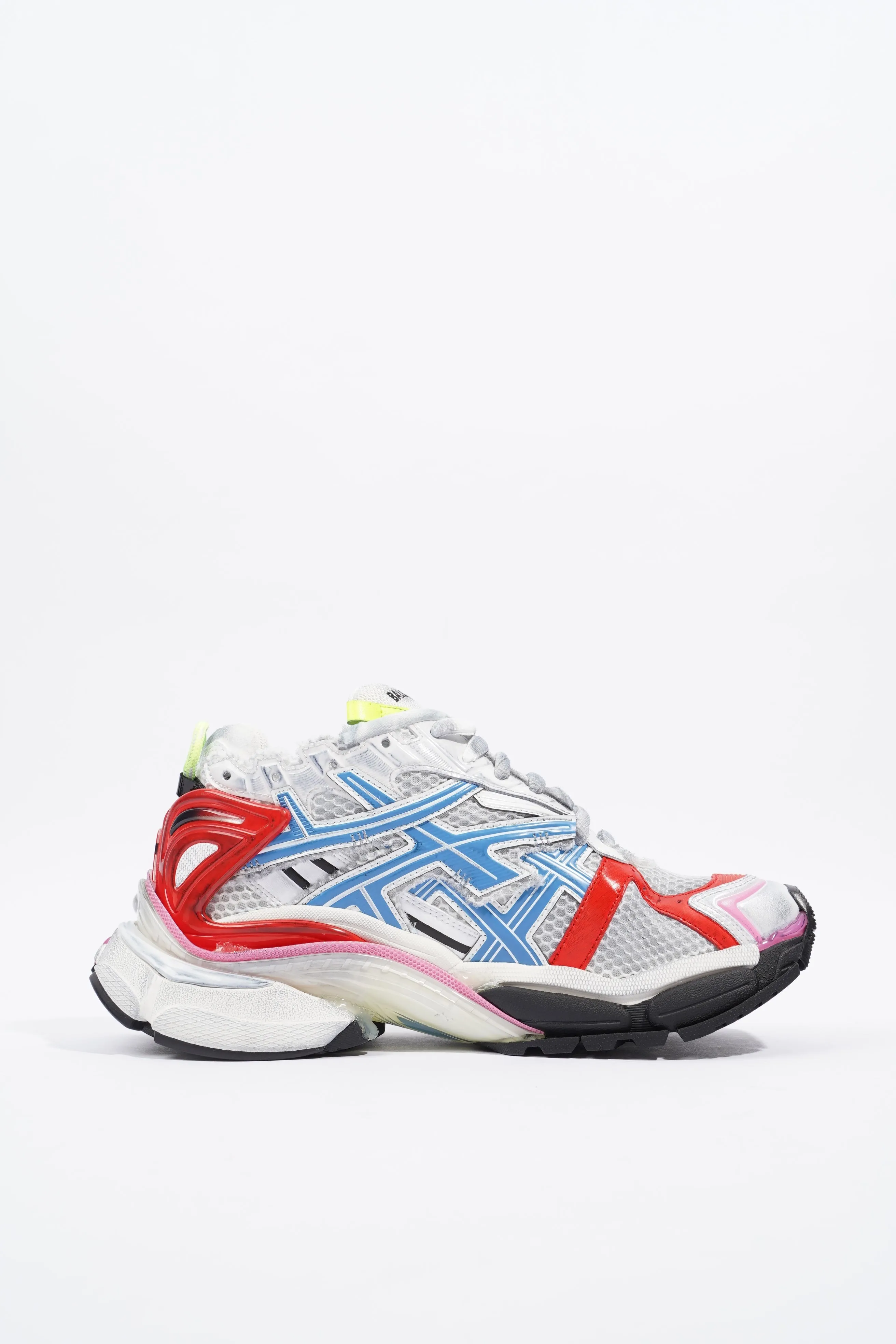 Balenciaga Runner Grey / Red / Blue Mesh EU 40 UK 7