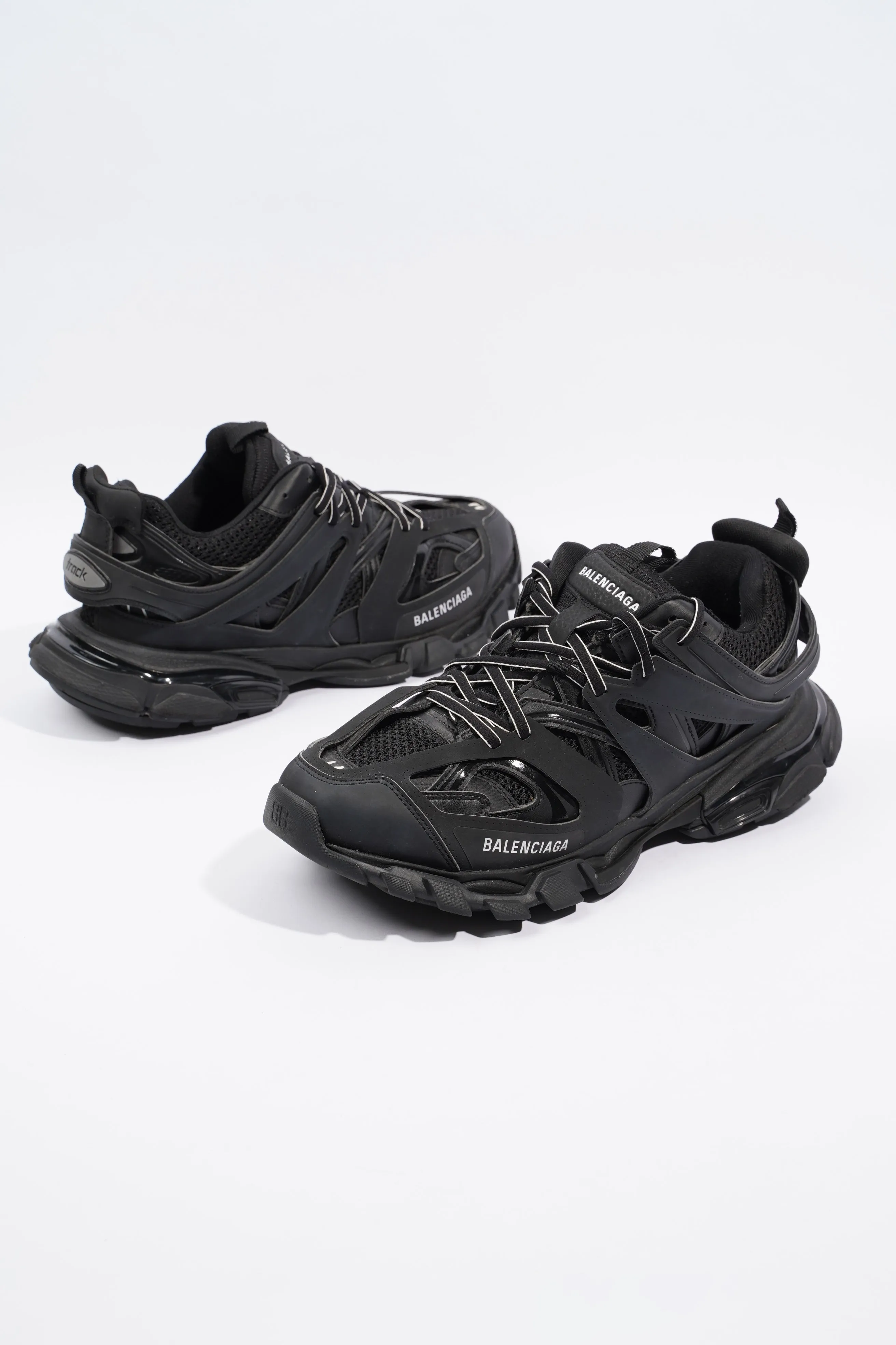 Balenciaga Track Black Mesh EU 44 UK 10