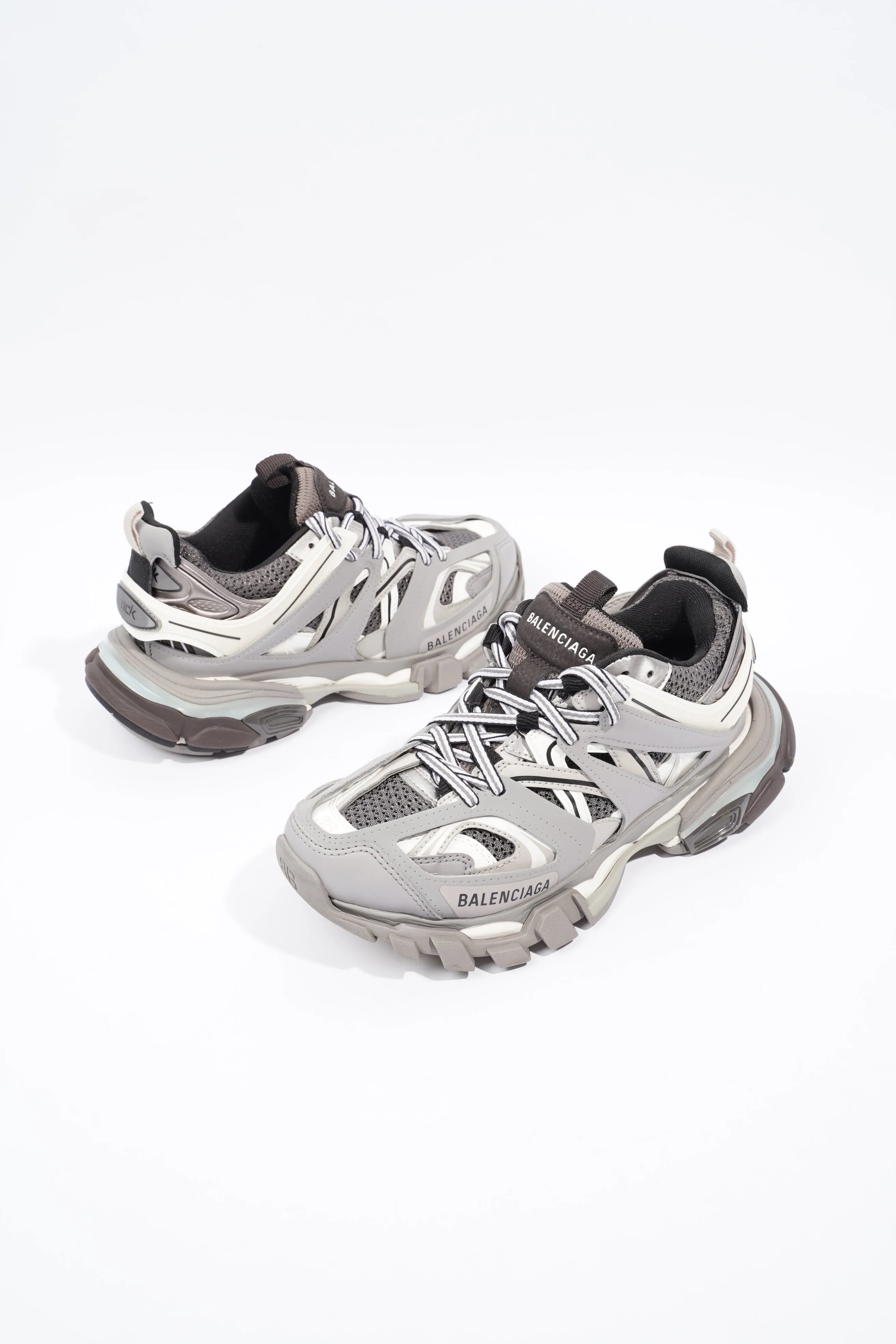 Balenciaga Track Grey / White Mesh EU 36 UK 3