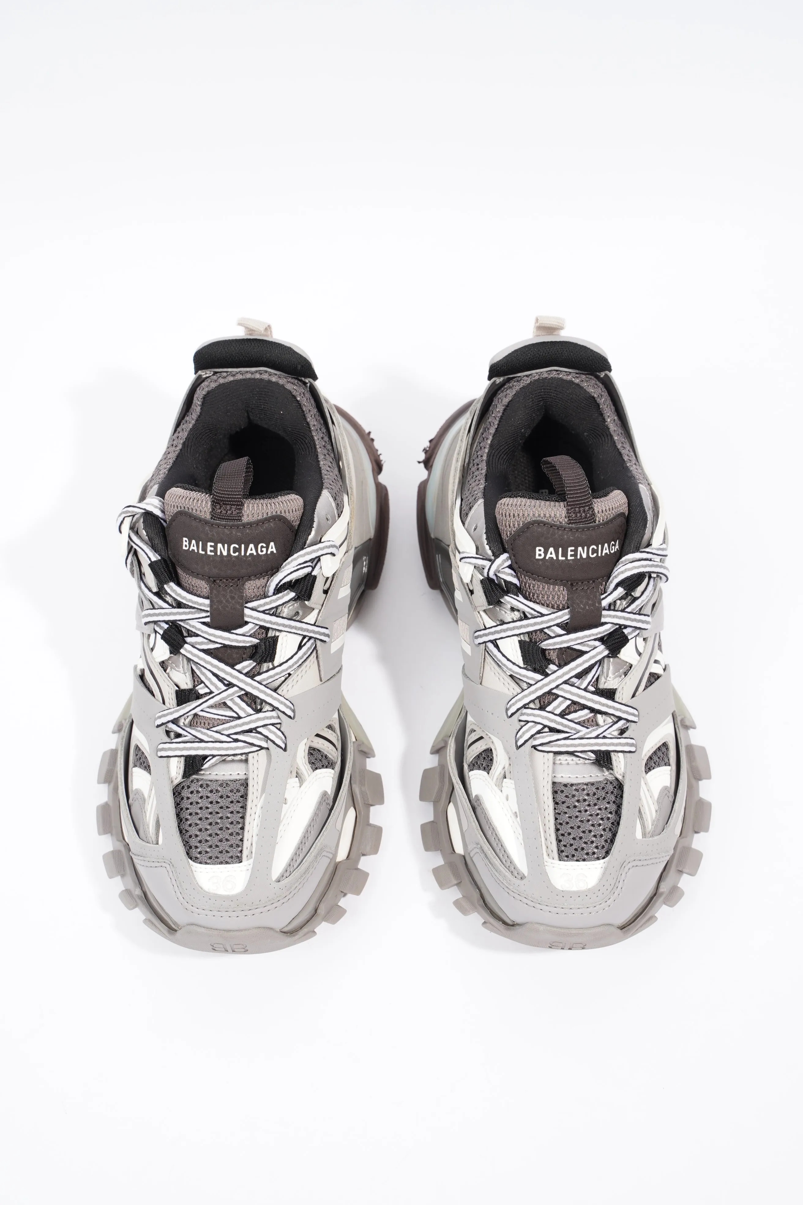 Balenciaga Track Grey / White Mesh EU 36 UK 3