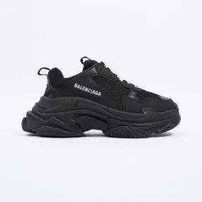 Balenciaga Triple S Black Mesh EU 38 UK 5