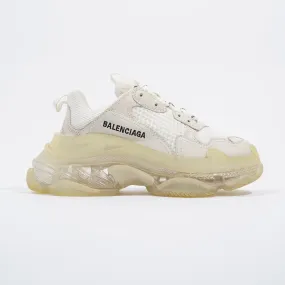 Balenciaga Triple S White / Clear Sole EU 36 / UK 3