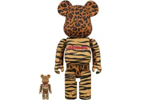 Bearbrick x Atmos Animal 100% & 400% Set