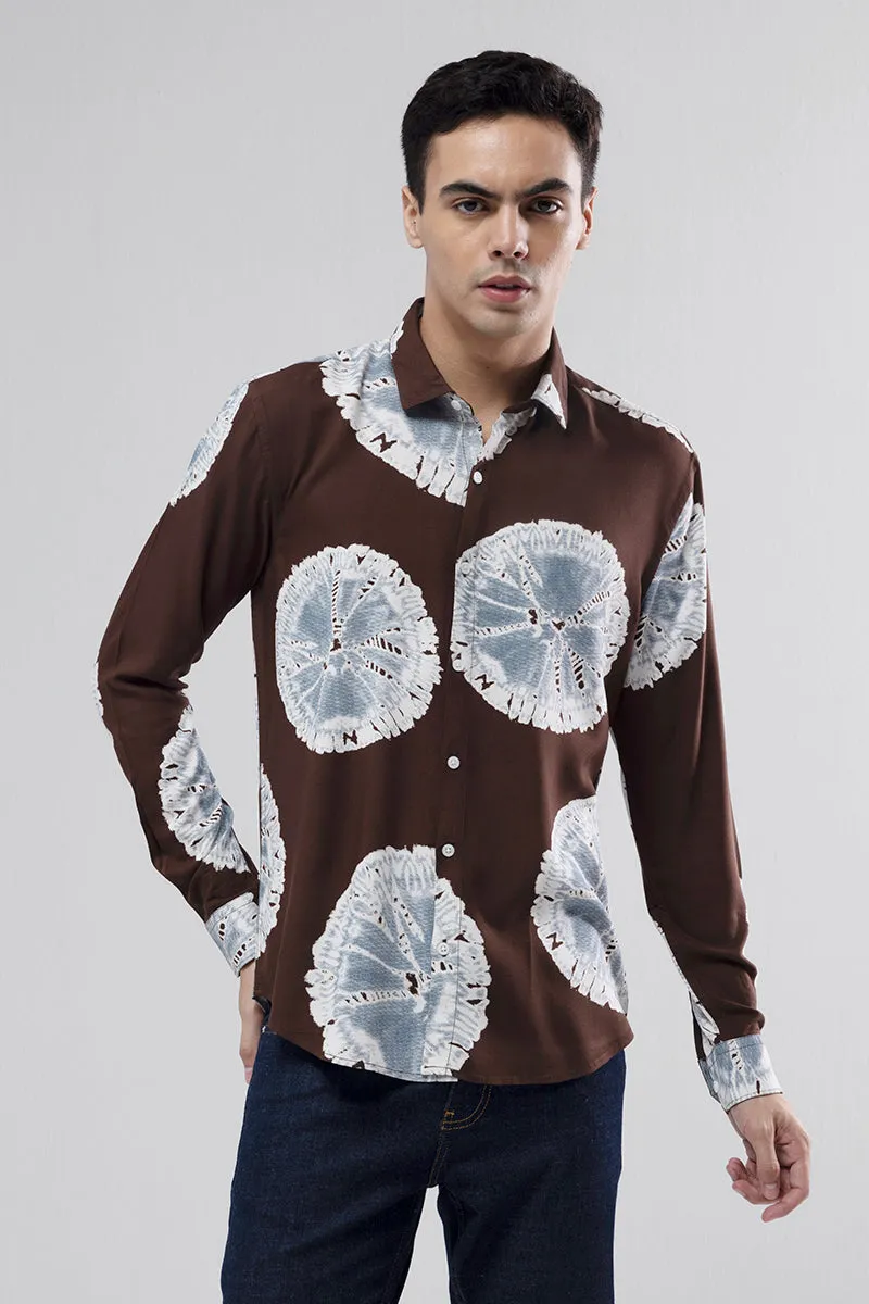 Bloom Patch Brown Shirt