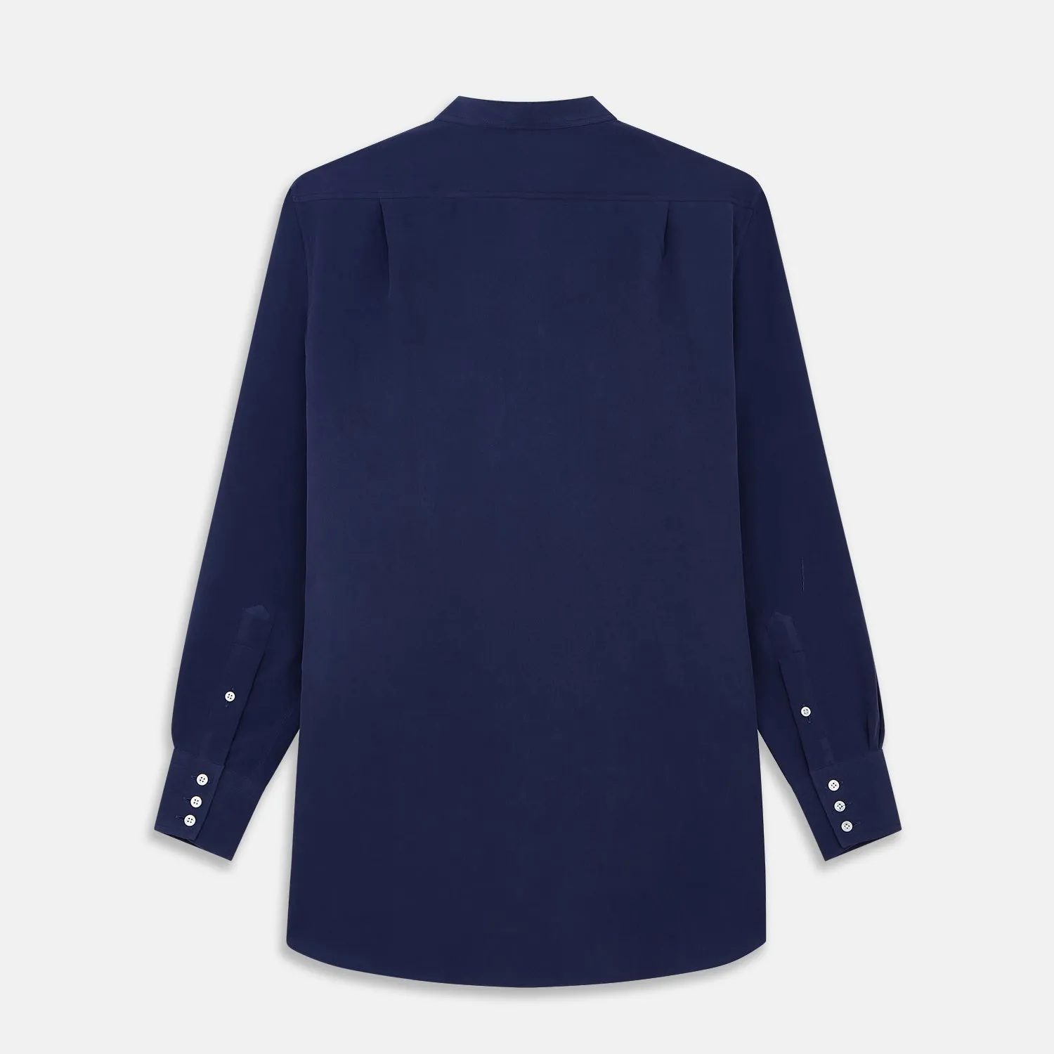 Blue Soft-touch Silk Lauren Shirt