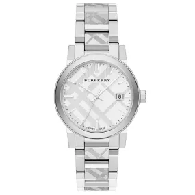 Burberry BU9037 Silver Tone Stainless Steel Women's Watch