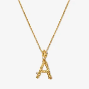 Casper alphabet necklace