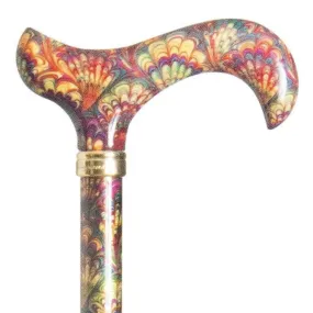 Classic Canes Fashion Derby Cane Fan Marbled