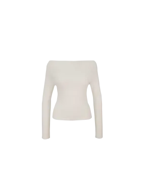 EMMA KNIT LONG SLEEVE CREAM