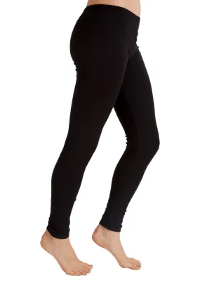 Fleece-Lined Cotton Legging