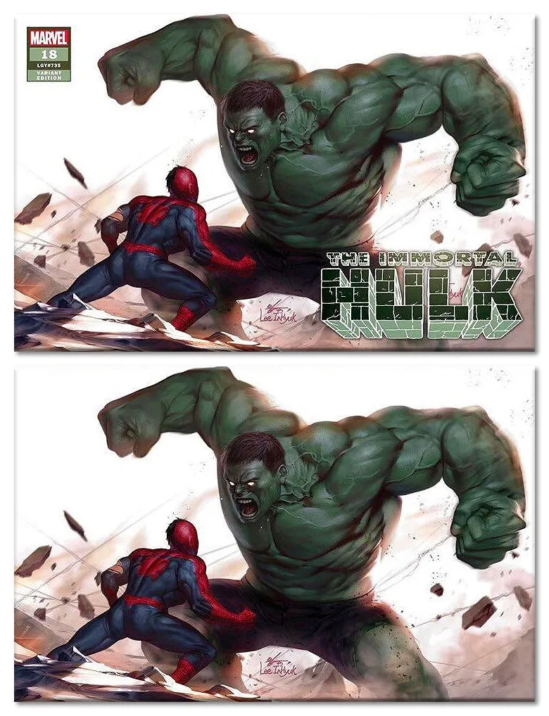 Immortal Hulk 18 Inhyuk Lee TCM Variant Options