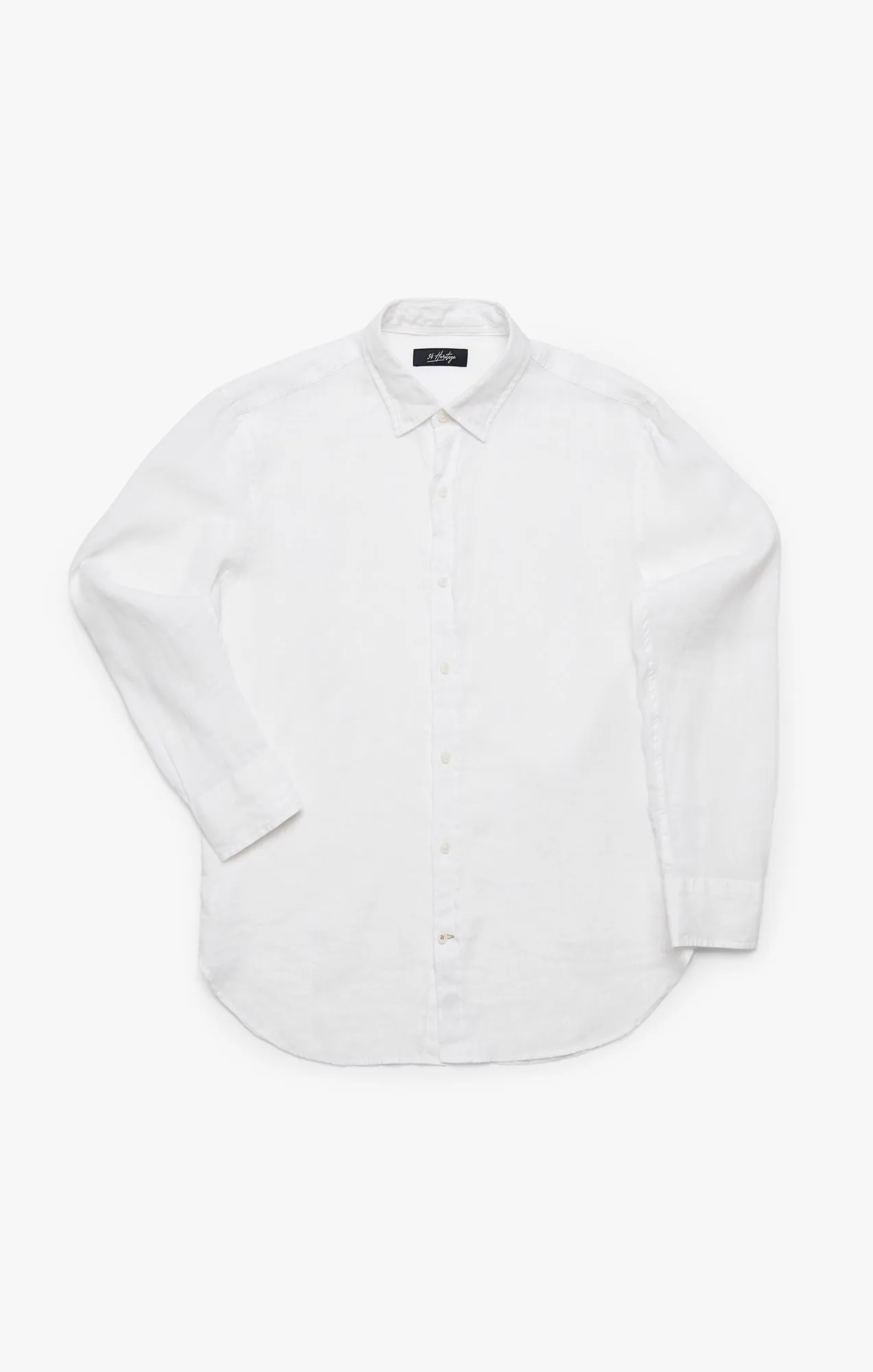 Linen Shirt In Bright White