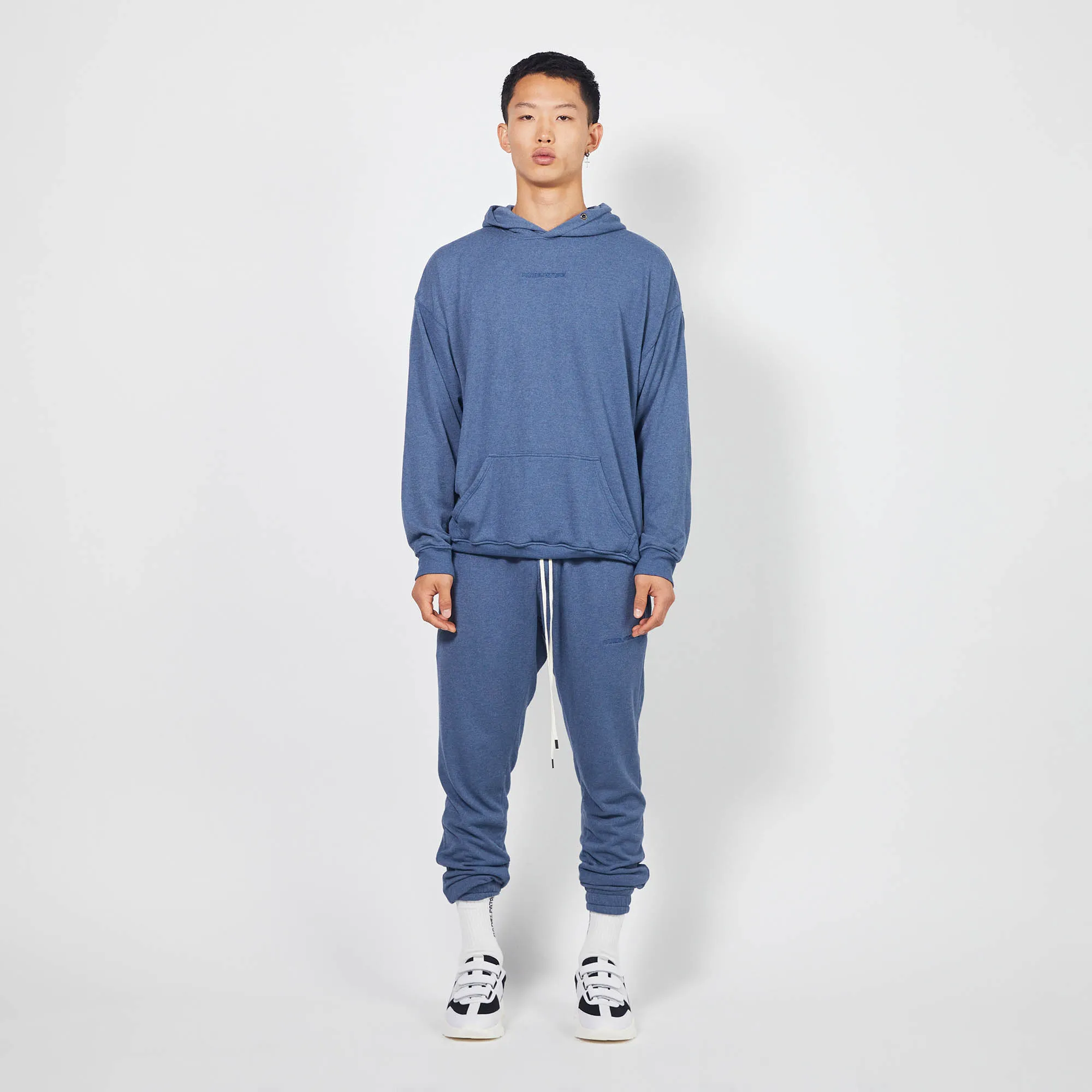 loop terry roaming sweatpants / mountain blue