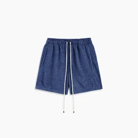 loop terry standard sweatshort / mountain blue