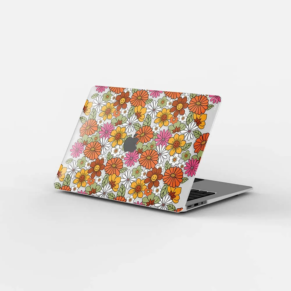 Macbook Case - Floral 70s Vintage