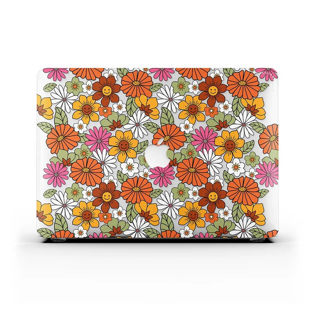 Macbook Case - Floral 70s Vintage