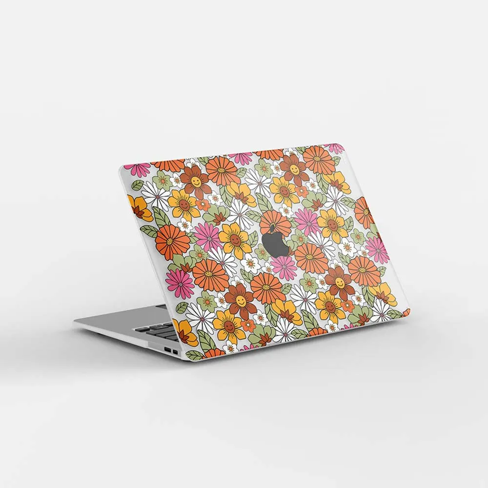 Macbook Case - Floral 70s Vintage