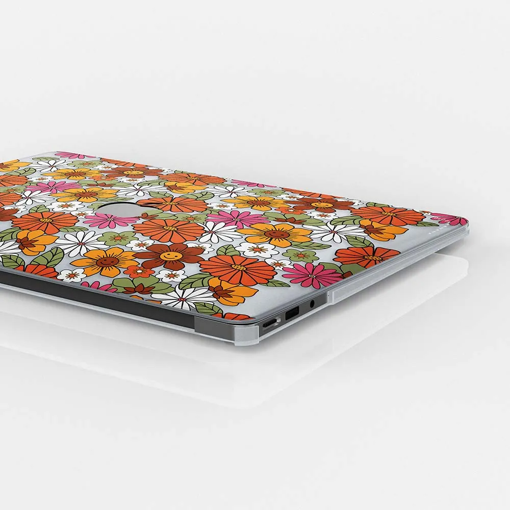 Macbook Case - Floral 70s Vintage