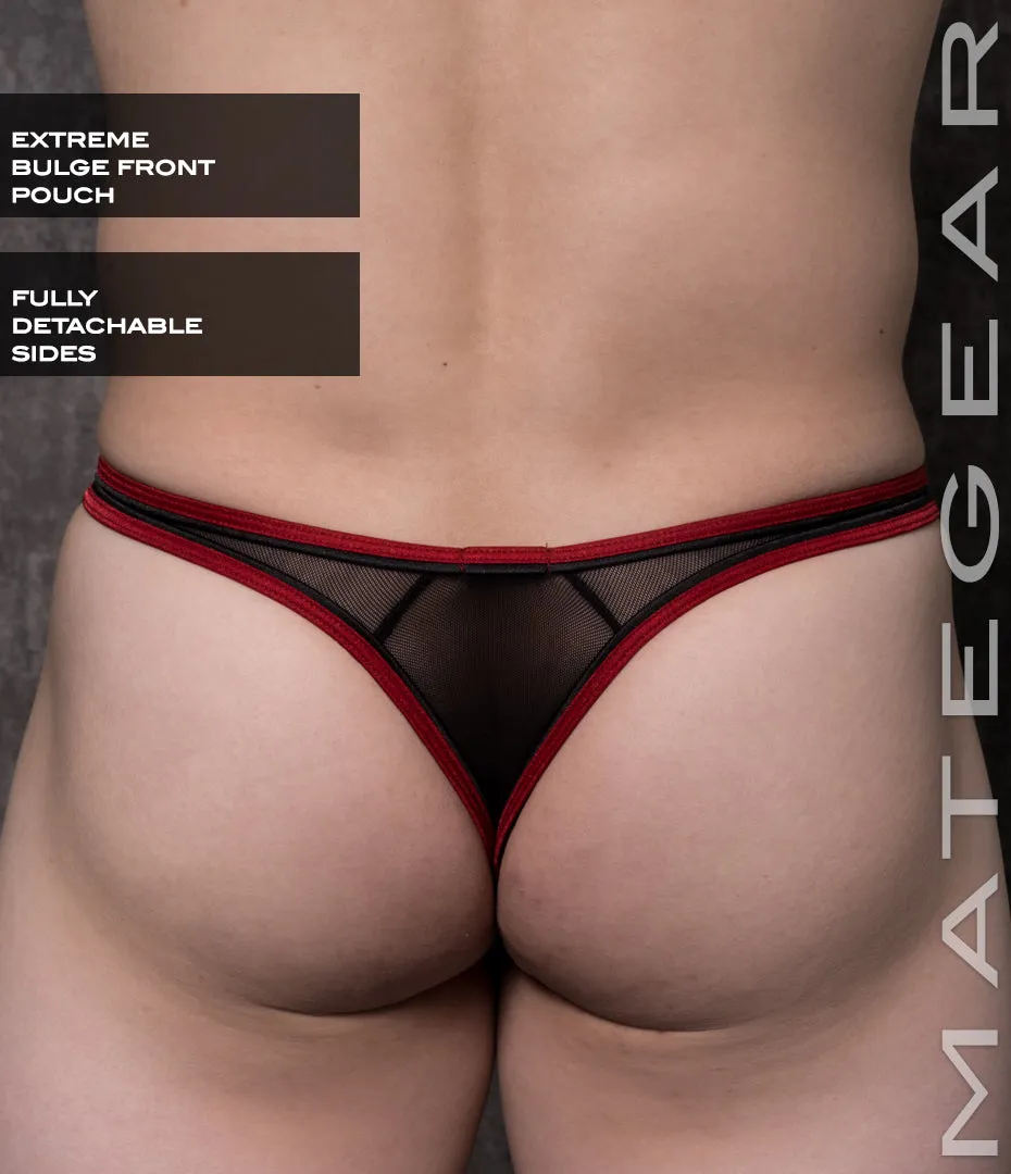 Sexy Men's Underwear Ultra Bulge Thong - Do Rum (Detachable Sides)