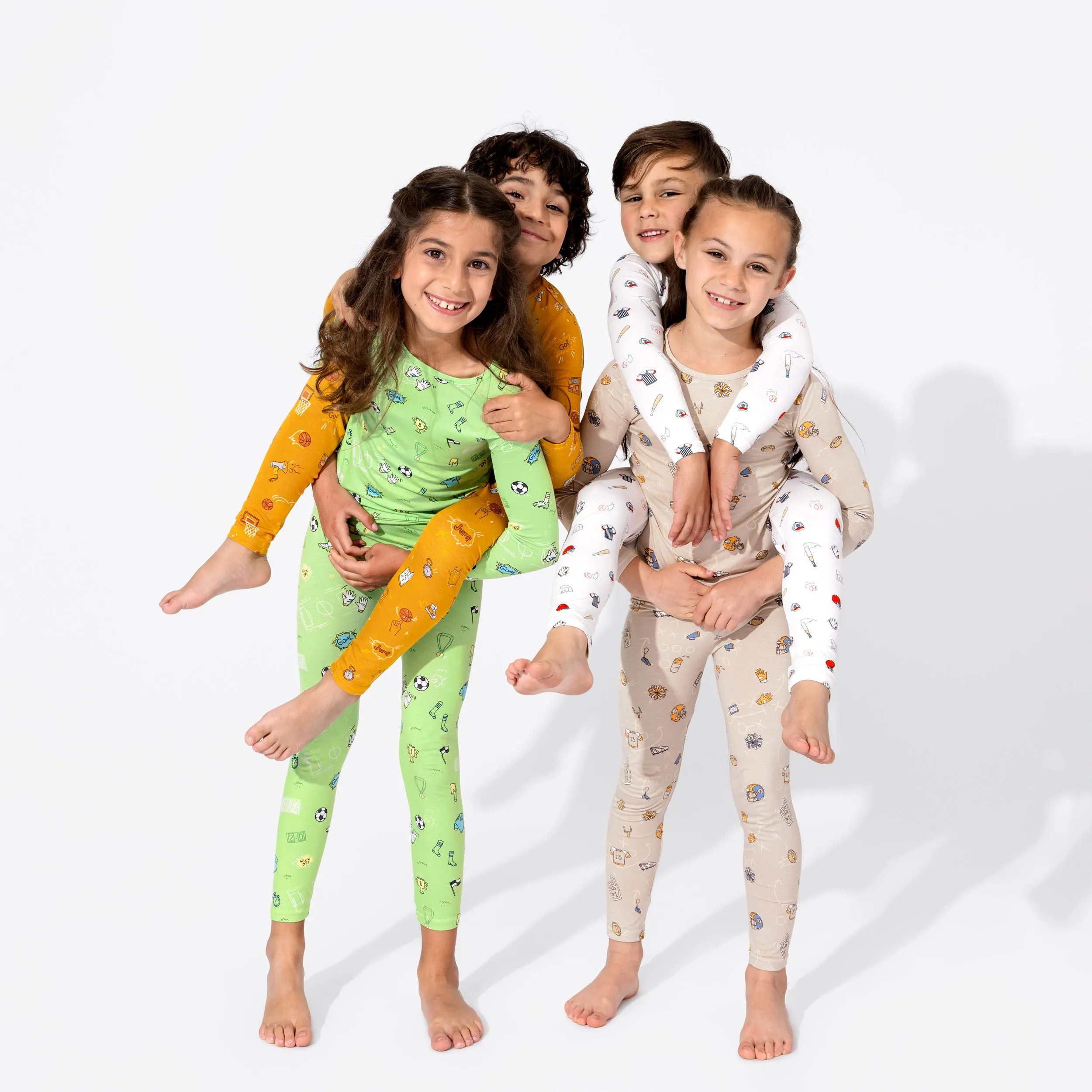 Soccer Bamboo Kids Pajamas